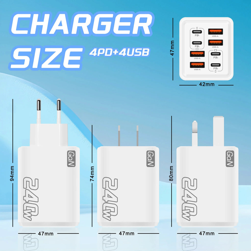 Omni-Power 240W GaN Station