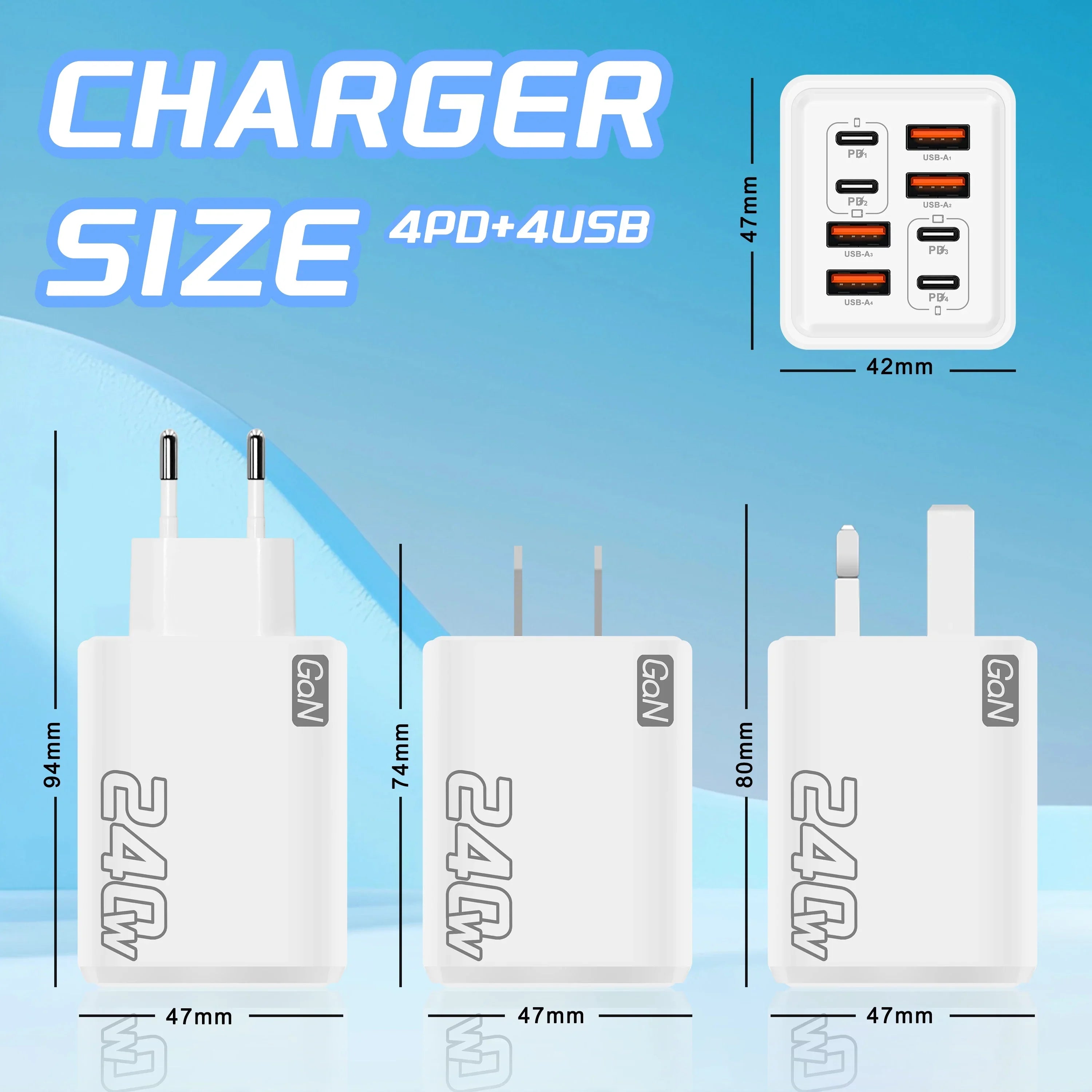 Omni-Power 240W GaN Station