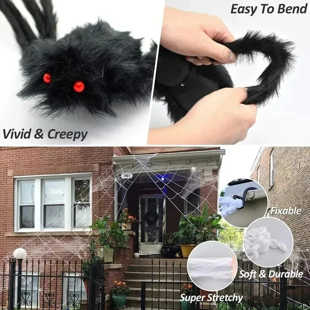 Halloween Big Plush Spider