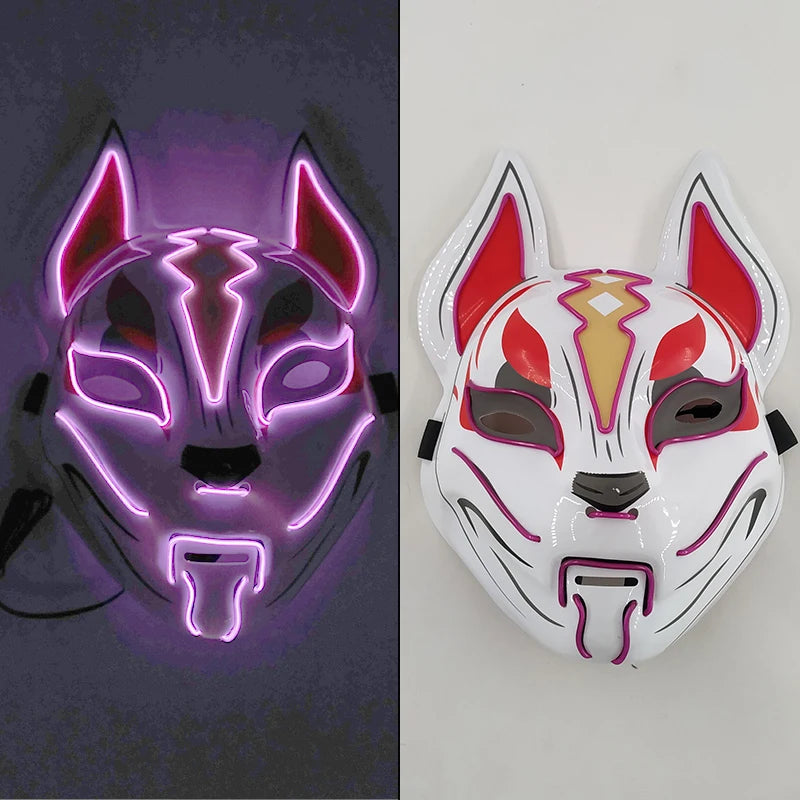 Glowing Halloween LED Masks