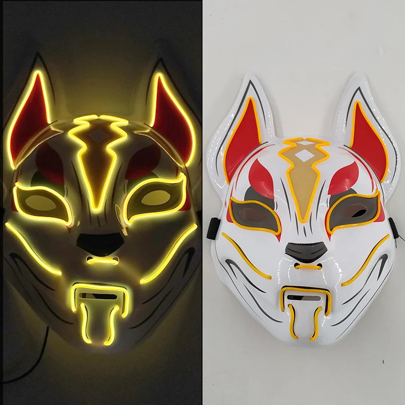 Glowing Halloween LED Masks