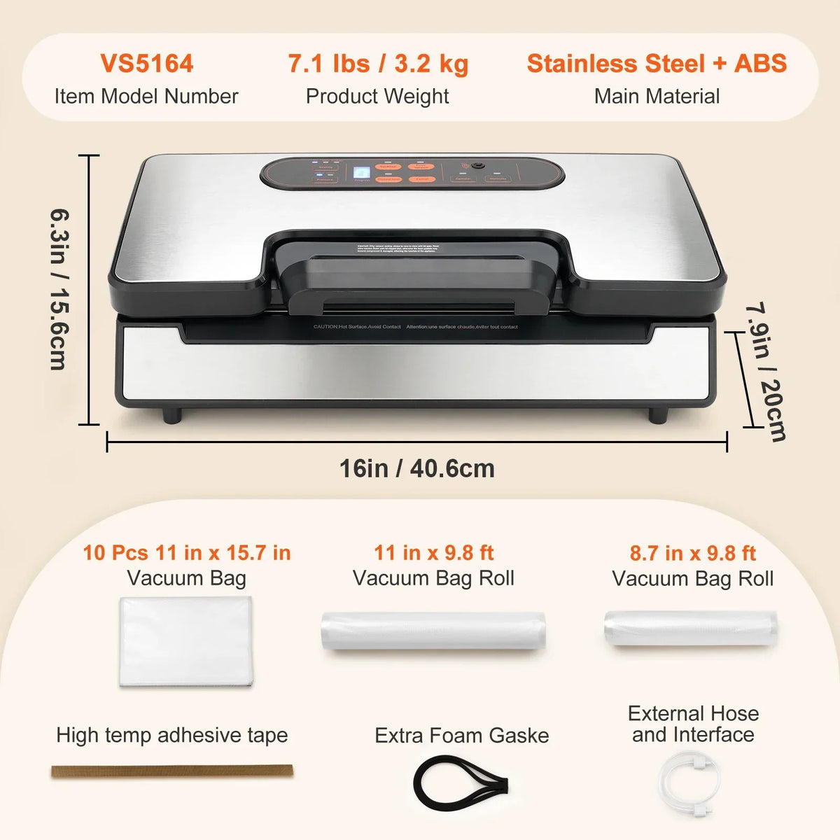 Pro-Fresh Vacuum Sealing System