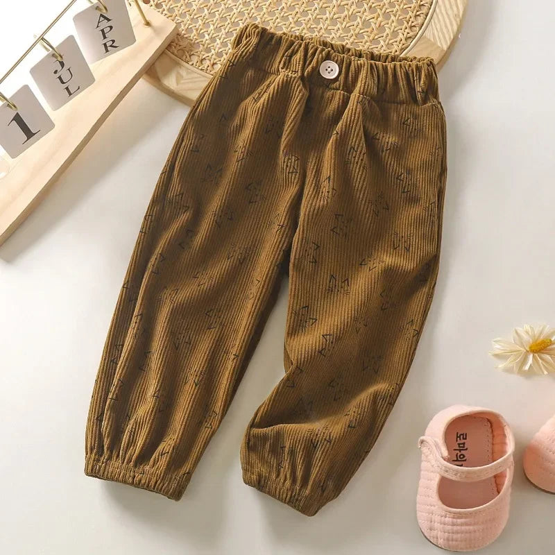 Children's Polka Dot Long Trousers