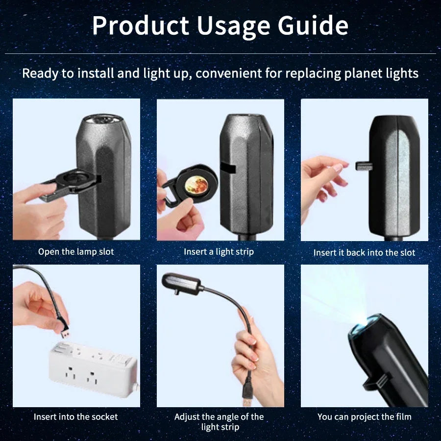 Celestial USB Night Projector