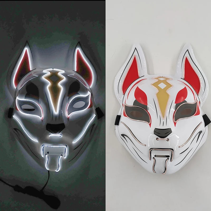 Glowing Halloween LED Masks