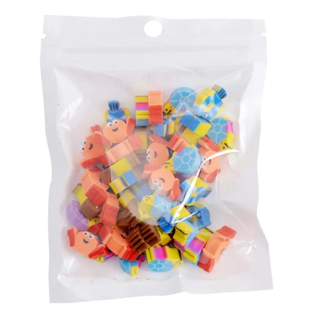Miniature Cartoon Reward Erasers
