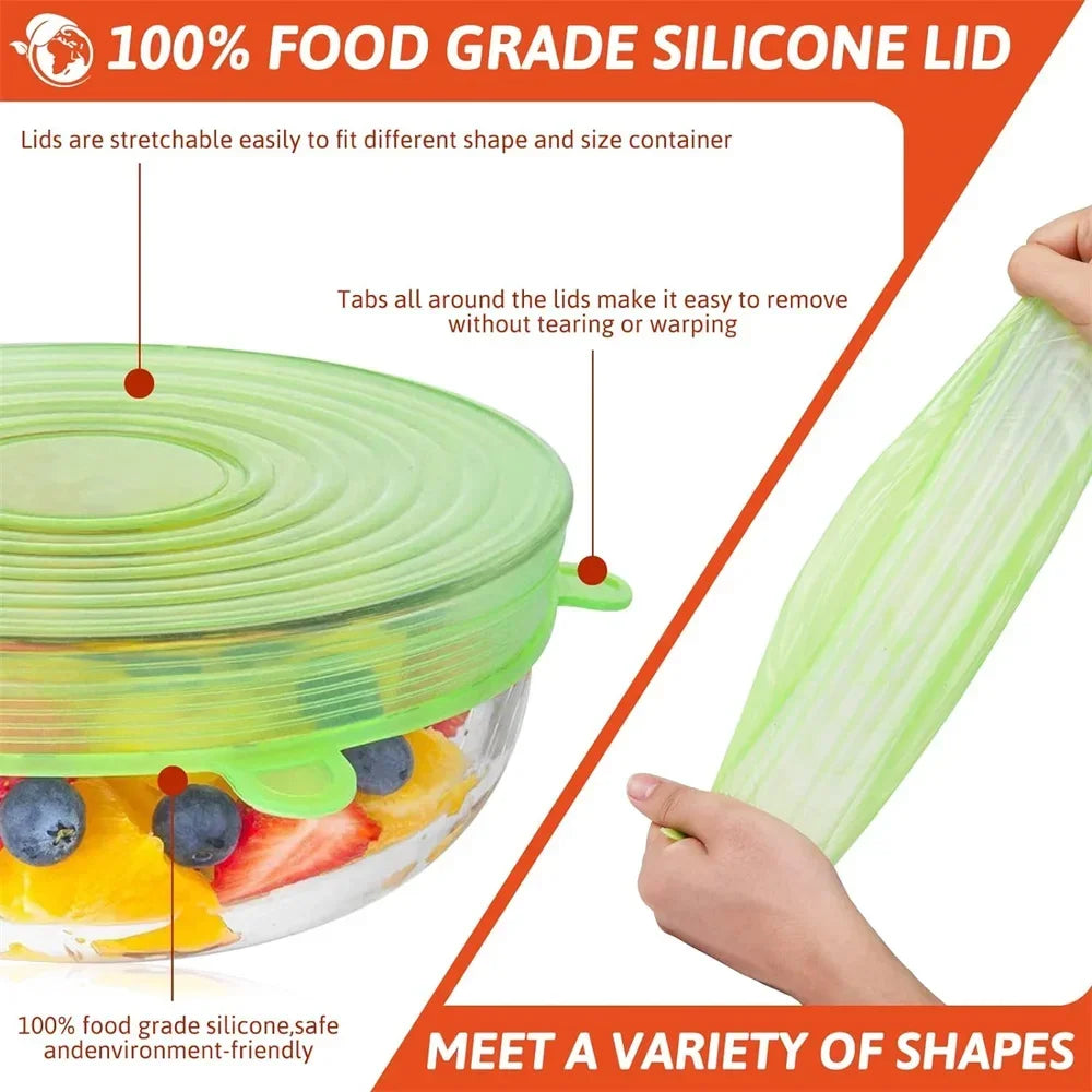 Flexi-Seal Universal Silicone Lids