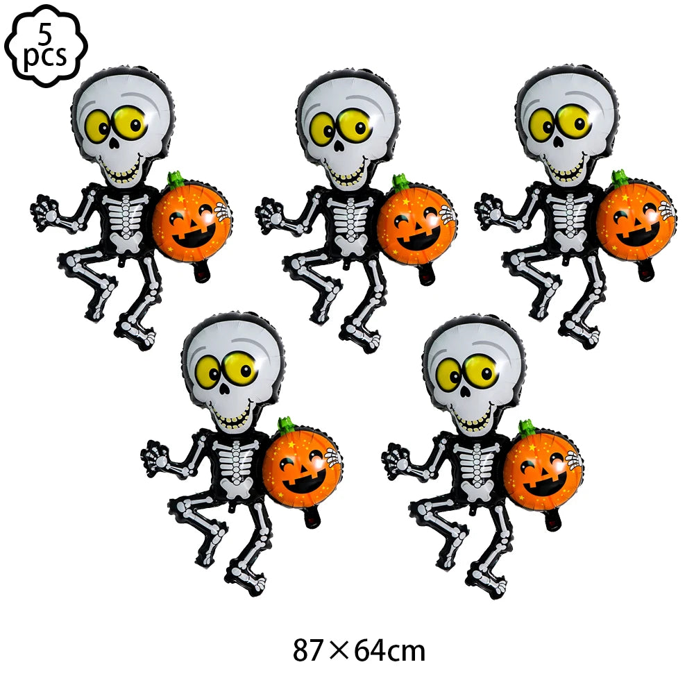 Spider Ghost Tree Pumpkin Balloon