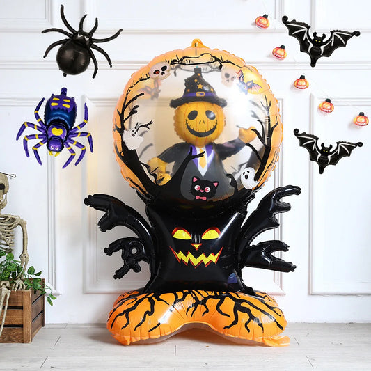 Spider Ghost Tree Pumpkin Balloon