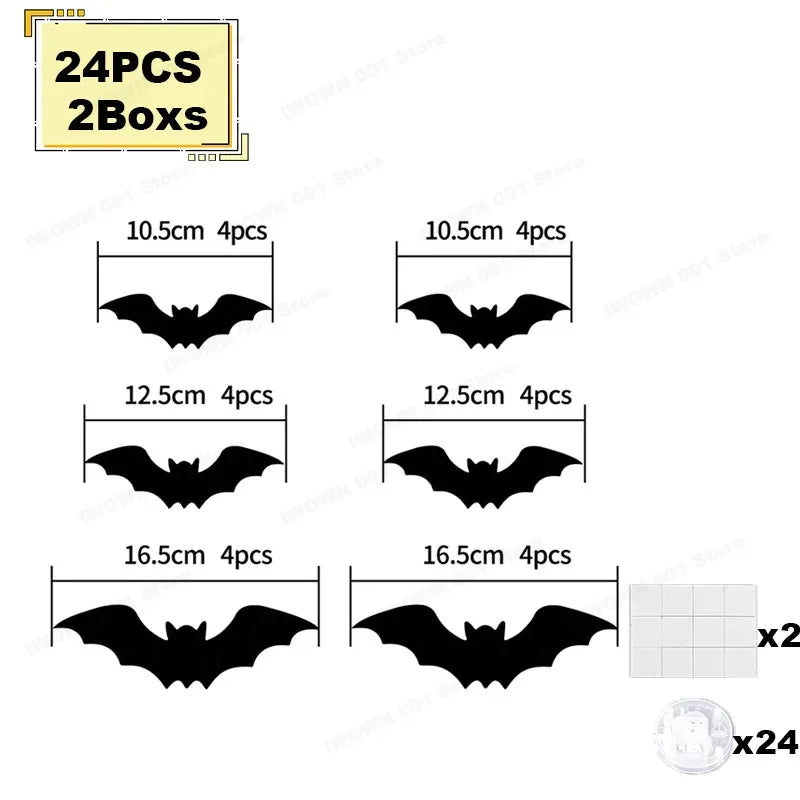 Halloween Bat/Spider Decor Night Light
