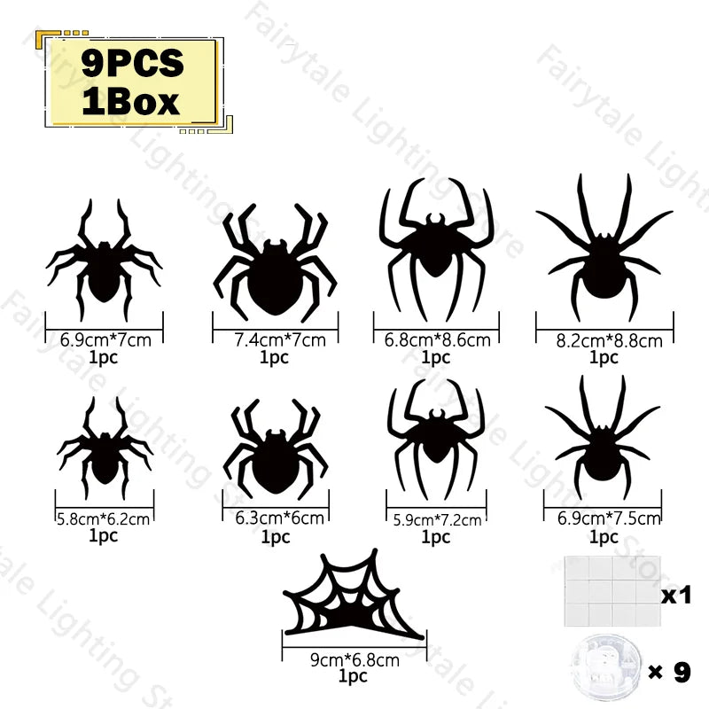 Halloween Bat/Spider Decor Night Light