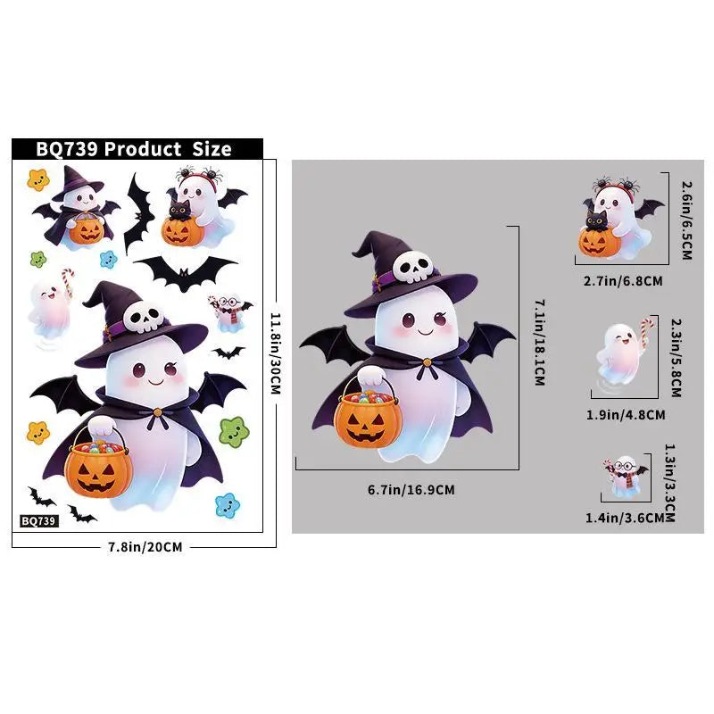 Halloween Window Clings