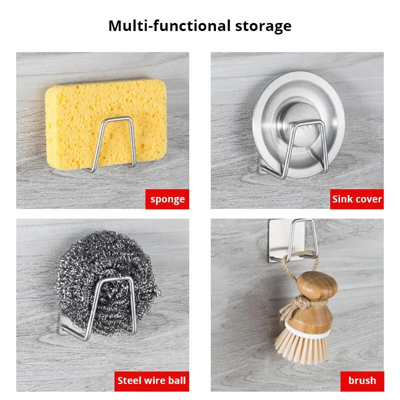 Minimalist Sink Organization Rack