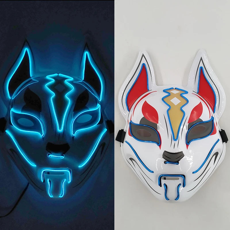 Glowing Halloween LED Masks