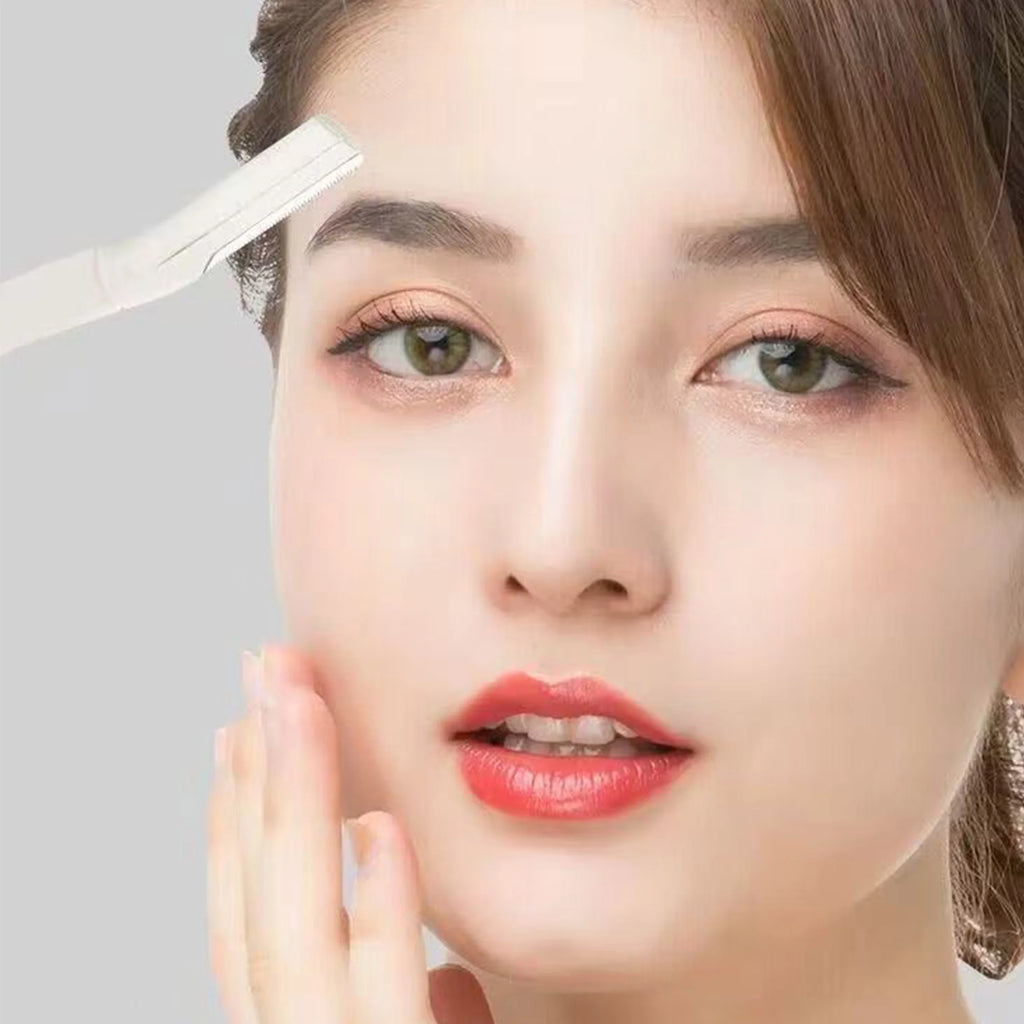 5/10/24pcs Eyebrow Trimmer Knives Portable Face Razor Hair Remover Eye Brow Epilation Hair Removal Cutter Shaver Blades Makeup
