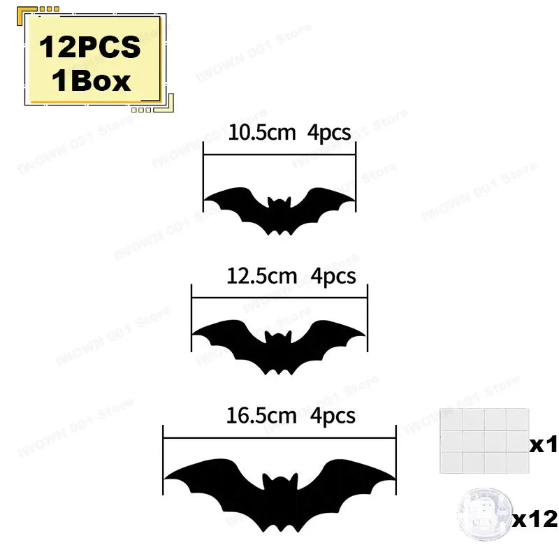 Halloween Bat/Spider Decor Night Light
