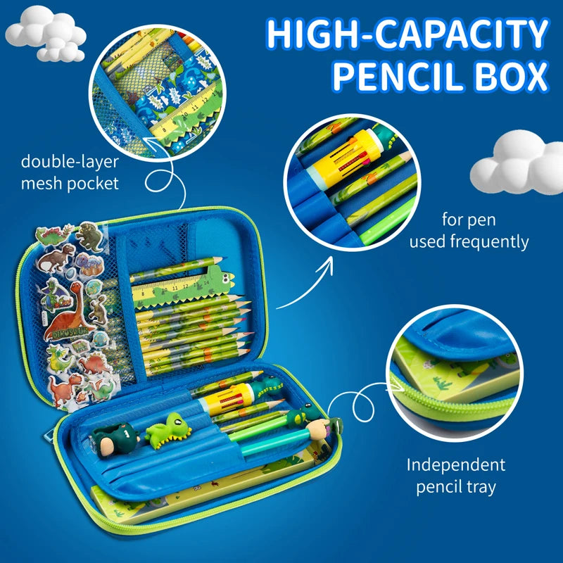 DinoCore 3D Multi-Layer Stationery Set